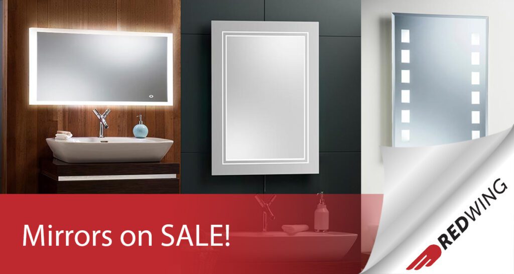 Brighten Your Bathroom with Redwing Bathrooms Mirror Sale