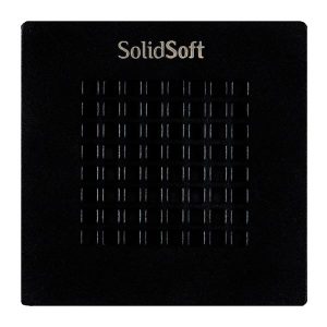 Solidsoft Square Drain Grate Black