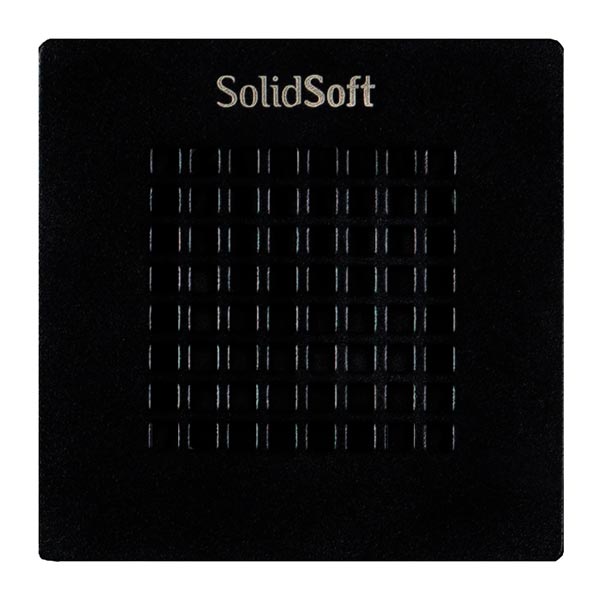 Solidsoft Square Drain Grate Black