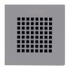 Solidsoft Square Drain Grate Concrete