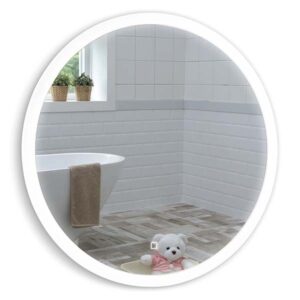 ARA LED Round Bathroom Mirror Img01