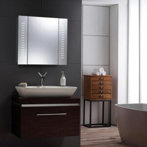 GALAXY LED Illuminated Bathroom Mirror Cabinet Img02
