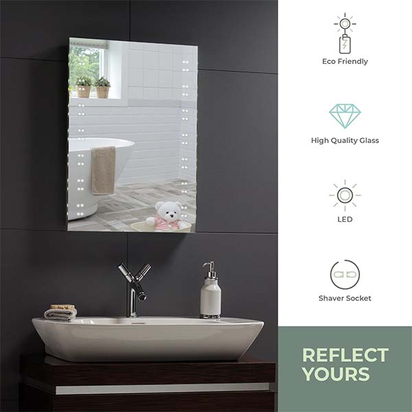 LIBRA LED Bathroom Mirror Img02