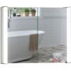 QUASAR CABM13 LED Illuminated Bathroom Mirror Cabinet Img01