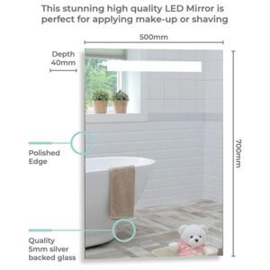CYGNUS LED Bathroom Mirror Img03