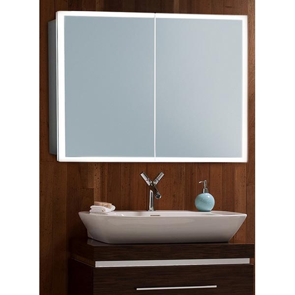 LYRA CABM30 LED Bathroom Mirror Cabinet |Redwing Bathrooms