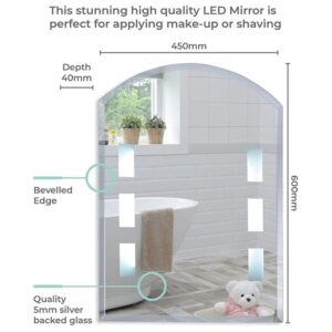TAURUS LED Bathroom Mirror Img03